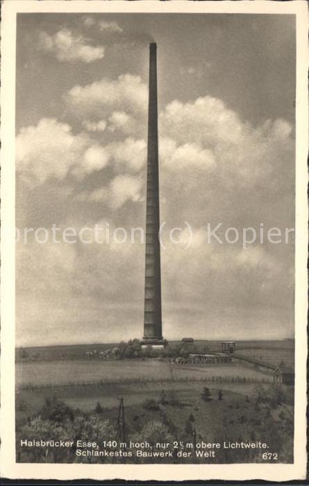 Freiberg Sachsen Halsbrücker Esse