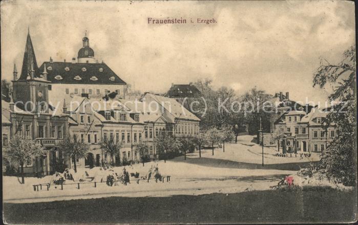 Frauenstein Sachsen Teilansicht