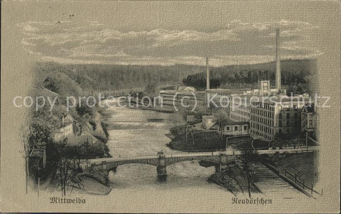 Mittweida und Neudörfchen im Zschopautal