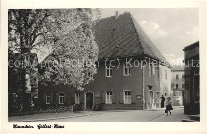 Hainichen Sachsen Gellert Haus