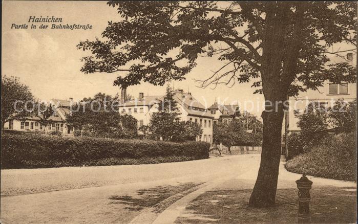 Hainichen Sachsen An der Bahnhofstrasse