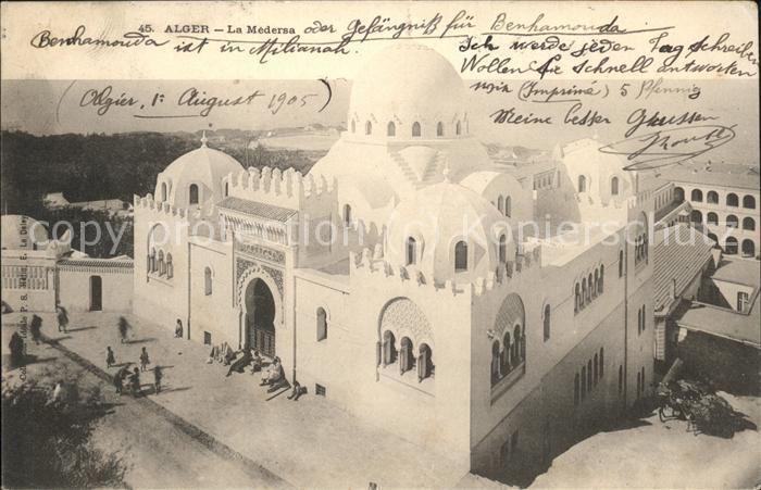 Alger Algerien La Madersa