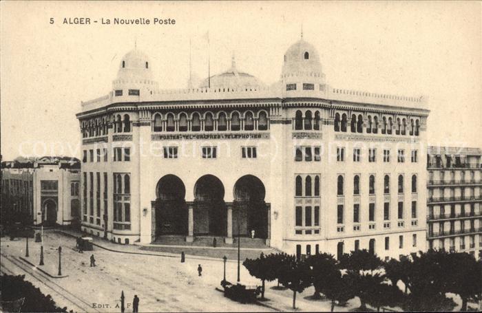 Alger Algerien La Nouvelle Poste