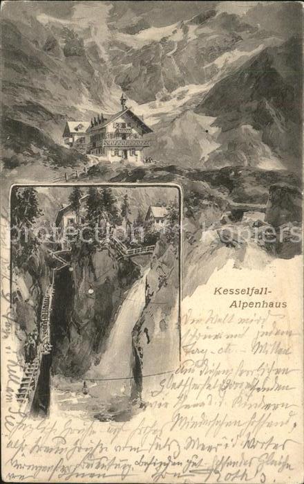 Kesselfall-Alpenhaus Wasserfall