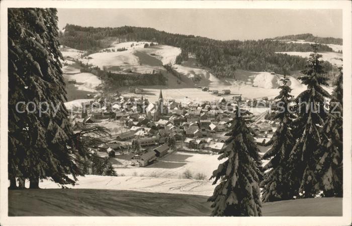 Oberstaufen Oberallgaeu Bayern Kapf