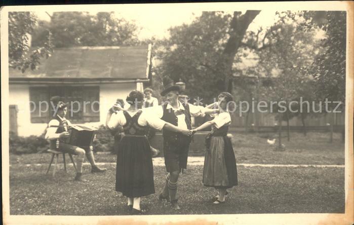 Hindelang Musikant Akkordeon Tanz Trachten