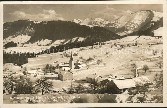 Steibis Oberstaufen Bayern Rindalphorn Hochgrat