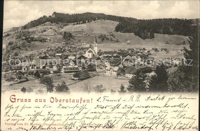 Oberstaufen Oberallgaeu Bayern
