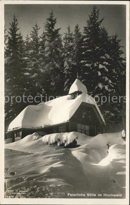 Foto Mauch Oberstaufen Nr. 4172 Hochwald Hütte
