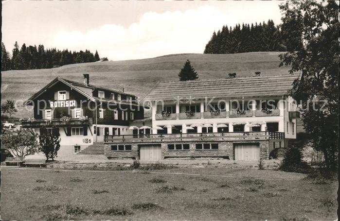 Langenwang Fischen Gaststaette Pension Rotfisch