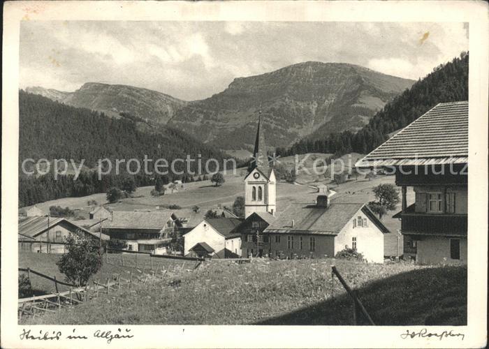 Steibis Oberstaufen Bayern Hochgrat Rindalphorn