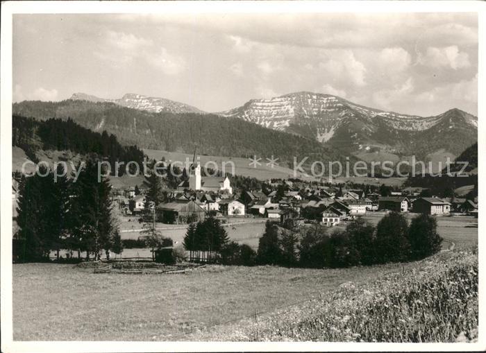 Oberstaufen Oberallgaeu Bayern