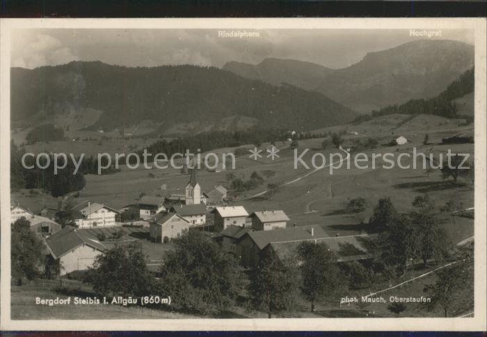 Steibis Oberstaufen Bayern Rindalphorn Hochgrat