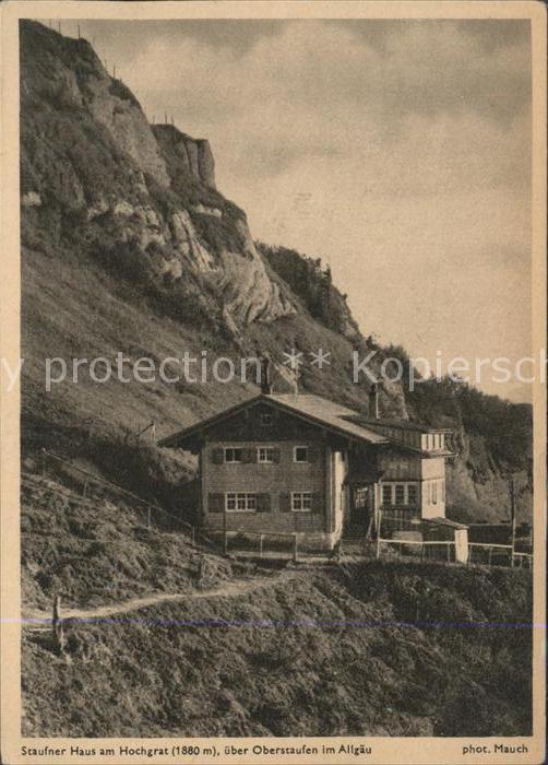 Hochgrat Staufner Haus Oberstaufen