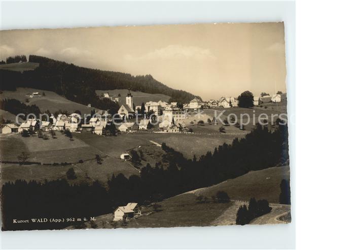 Wald AR Vorderland Gesamtansicht Kurort