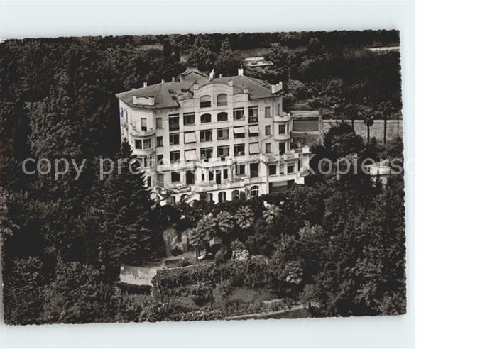 Orselina TI Erholungsheim Montesano Fliegeraufnahme