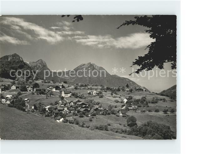 Filzbach Kerenzerbergstrasse Alpenpanorama