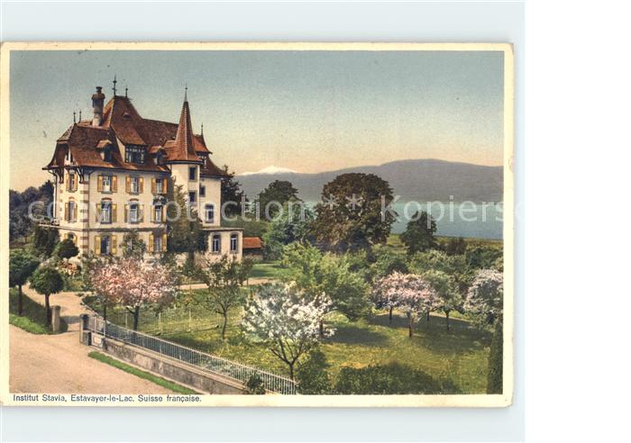 Estavayer-le-Lac Institut Stavia Baumbluete