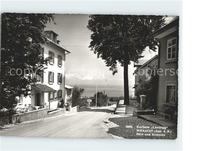 Wienacht-Tobel Kurhaus Landegg Blick zum Bodensee