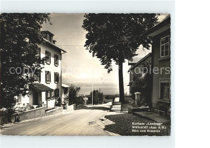Wienacht-Tobel Kurhaus Landegg Blick zum Bodensee