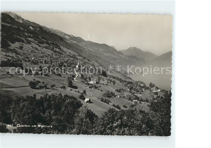 Quarten Panorama Walensee Alpen