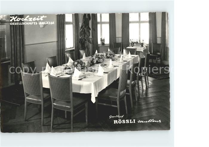 Muttenz Gasthof Roessli Restaurant