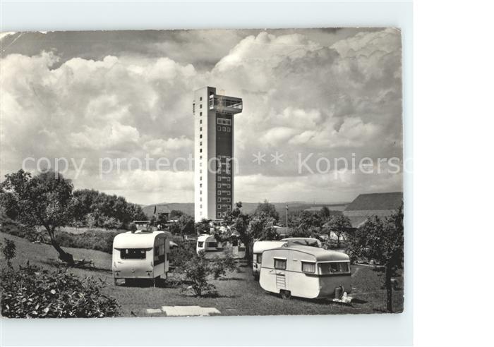 Zurzach Turm der Thermalquelle AG Camping Platz