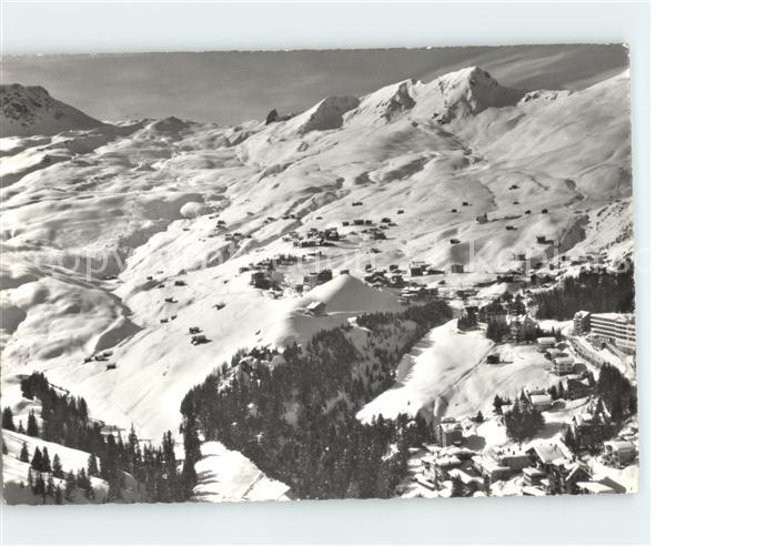 Innerarosa Fliegeraufnahme Skigebiet