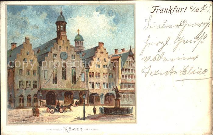 Frankfurt Main Römer Pferdekutsche