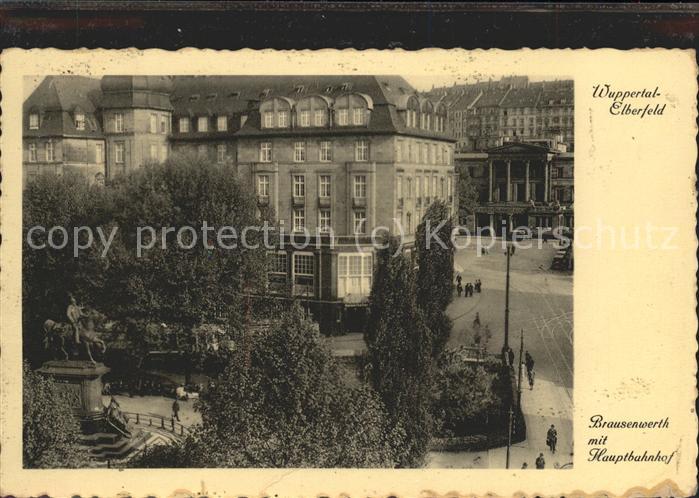 Elberfeld Wuppertal Brausenwerth Hauptbahnhof