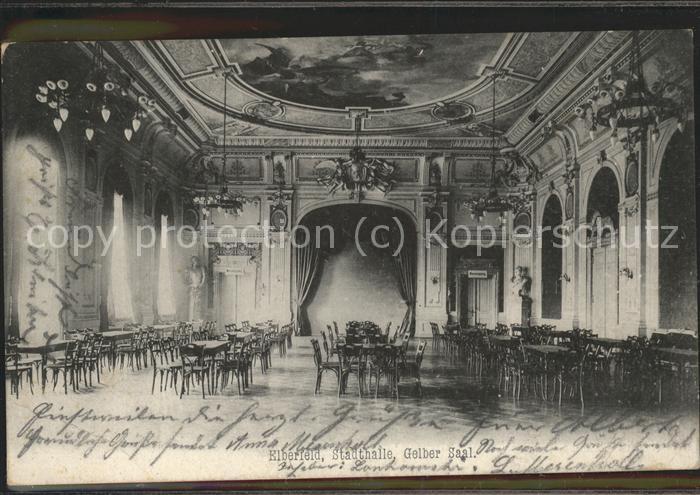 Elberfeld Wuppertal Stadthalle Gelber Saal