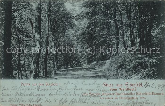 Elberfeld Wuppertal Burgholz Wald