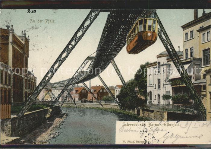 Barmen Wuppertal Schwebebahn Pfalz