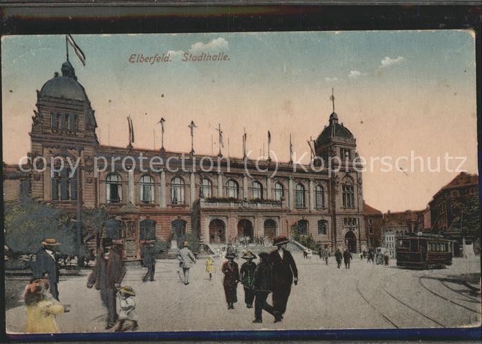 Elberfeld Wuppertal Stadthalle Strassenbahn