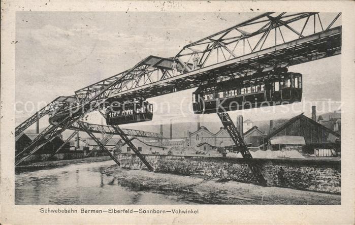 Barmen Wuppertal Schwebebahn