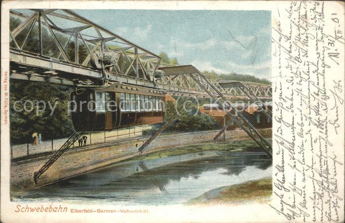 Elberfeld Wuppertal Schwebebahn