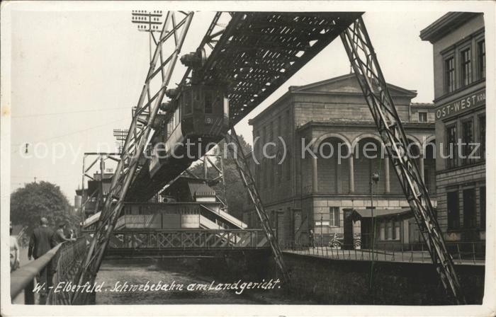 Elberfeld Wuppertal Schwebebahn Landgericht