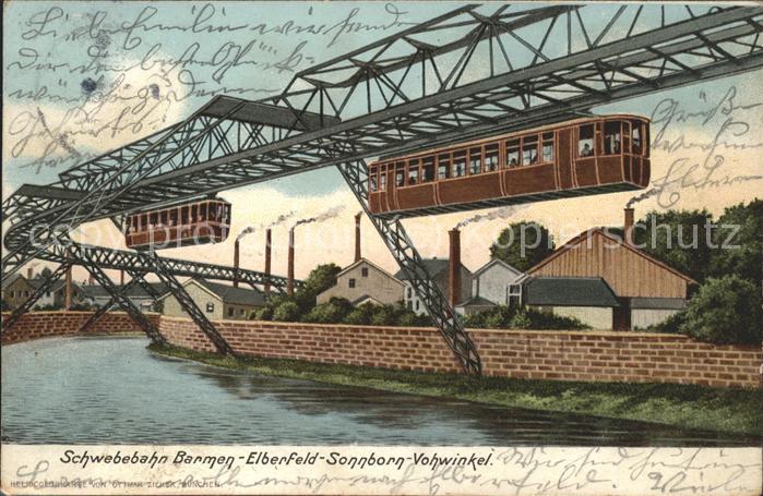 Barmen Wuppertal Schwebebahn