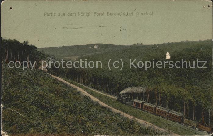 Elberfeld Wuppertal Eisenbahn Burgholz