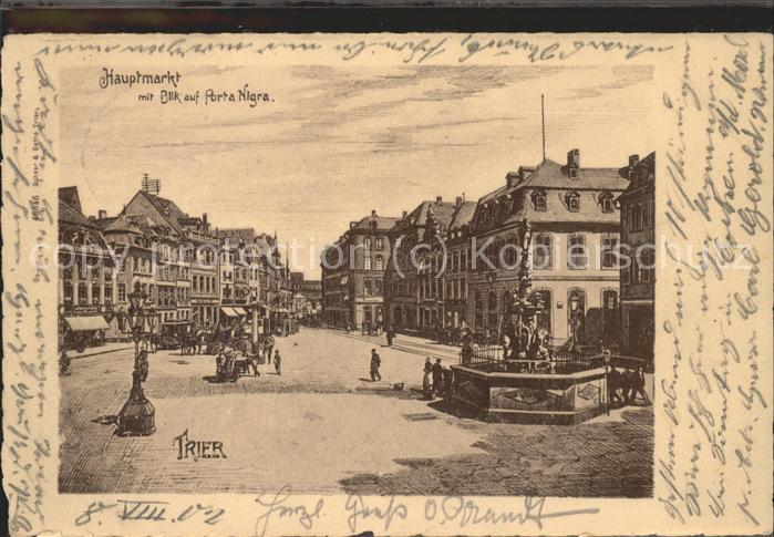 Trier Hauptmarkt Porta Nigra