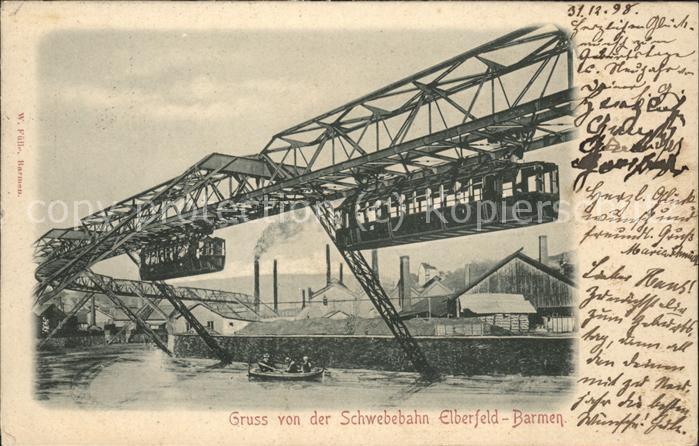 Elberfeld Wuppertal Schwebebahn