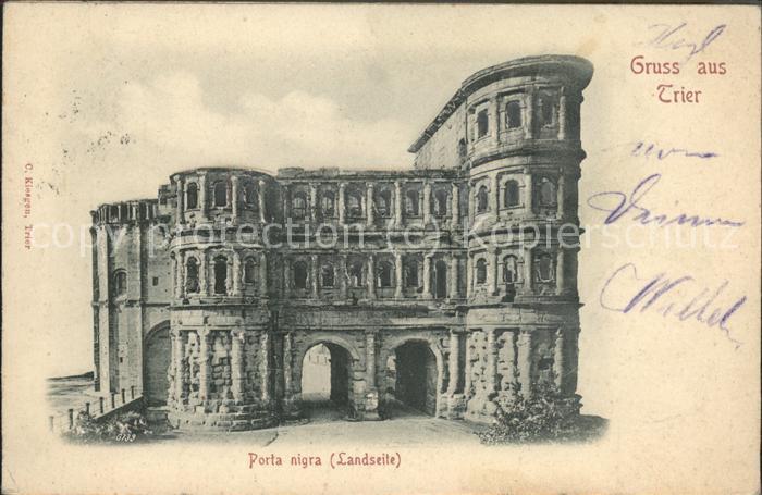 Trier Porta Nigra Reliefkarte
