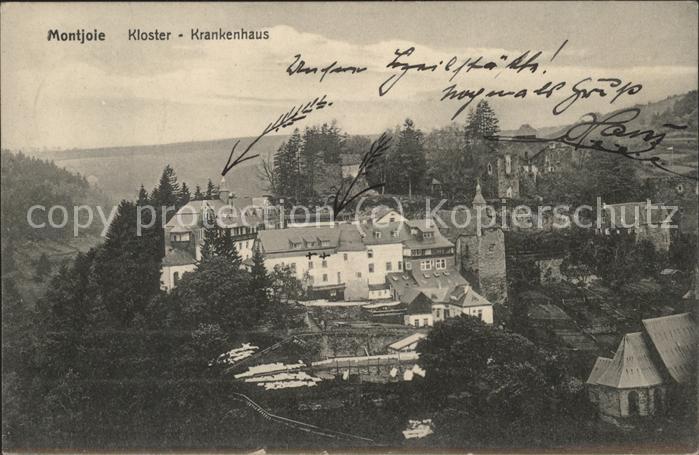 Montjoie Monschau Kloster Krankenhaus