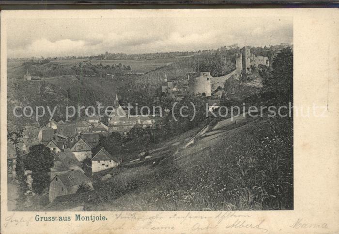 Montjoie Monschau Panorama