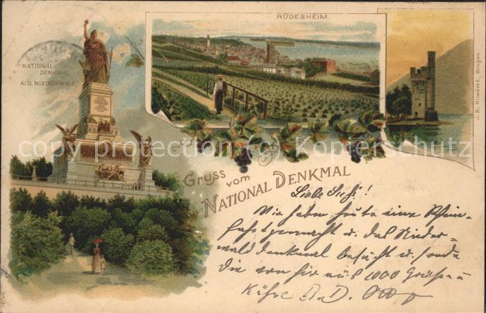 Niederwalddenkmal Rüdesheim Nationaldenkmal