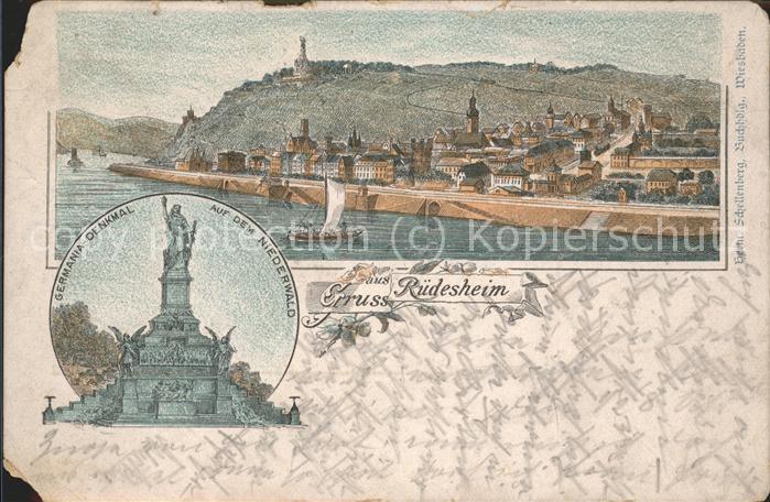 Ruedesheim Germania-Denkmal Niederwald