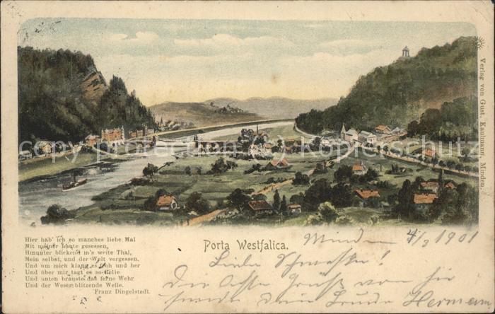 Porta Westfalica Rheinpanorama