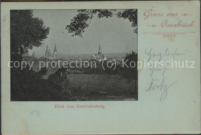 Osnabrueck Blick vom Gertrudenberg