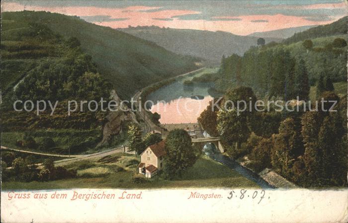 Muengsten Bergisches Land