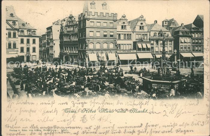 Trier Rotes Haus Markt